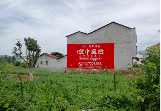  涟水做墙体广告的意义