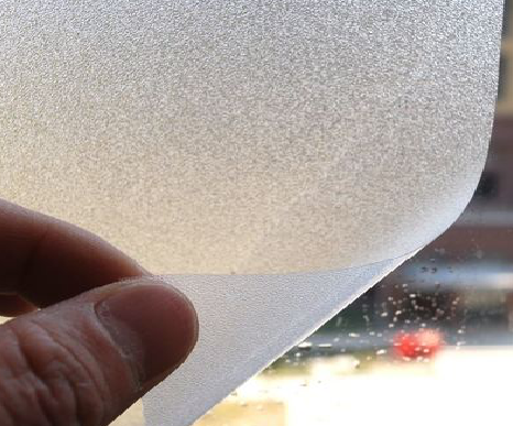  涟水玻璃门外面粘广告用什么材料好？