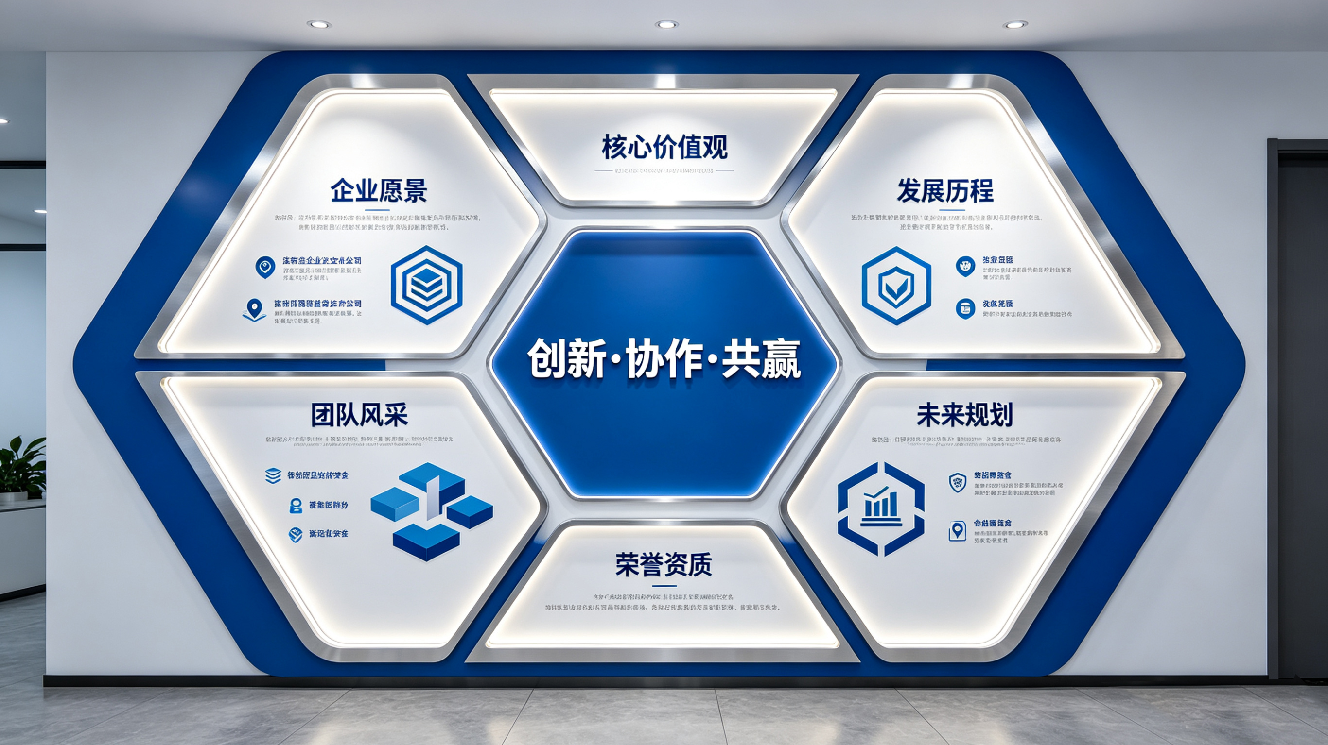  涟水企业文化墙六边形避坑指南（新手常犯5个错误）
